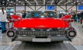 The Vintage luxury Cadillac Coupe DeVille 1959. Details of rear stoplights