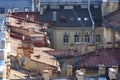 Saint-Petersburg buildings roofs