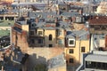 Saint-Petersburg buildings roofs cityscape