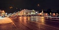 Saint-Petersburg Christmas street lights