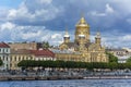 Saint Petersburg, Church of the assumption Metochion in the Kozelsk Optina Royalty Free Stock Photo