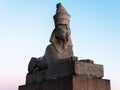 Saint Petersburg landmark ancient sphinx