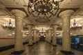 Saint Petersburg metro Russia Royalty Free Stock Photo