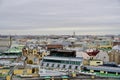 Saint Petersburg - November, 2020 Stunning Panoramic View Senate Square from the observation platform of the Cathedral