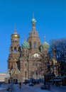 Saint Petersburg. The Orthodox Temple of the Resurrection (Savior-on-Spilled-Blood)