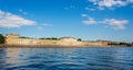 Saint Petersburg Polytechnic University Fundamental Library from the River Neva in St Petersburg, Russia