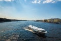 Saint Petersburg river view , Saint Petersburg , Russia Royalty Free Stock Photo