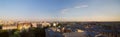 Saint Petersburg roofs, Russia. Panoramic view. Travel