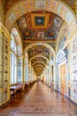 Saint Petersburg, Russia - April 2021: Raphael Loggias in Hermitage museum Winter palace