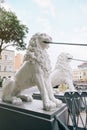 Bridge of Four Lions, sculptures by P.P.Sokolov in 1825.