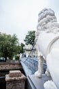 Saint-Petersburg, Russia, 28 August 2020: Bridge of Four Lions.