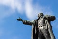 The monument to Vladimir Lenin Royalty Free Stock Photo