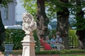 Saint-Petersburg. Russia. Bust of Heraclitus