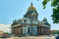 Saint-Petersburg, Russia - Jun 07, 2021: St. Isaac 's Cathedral.