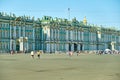 Saint-Petersburg, Russia - Jun 07, 2021: Winter Palace in the daytime in summer Royalty Free Stock Photo