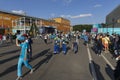 Accredited paramedics are on duty in the fan zone at the Euro 2020