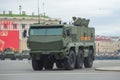 Russian armored car Typhoon K-63968. Saint Petersburg Royalty Free Stock Photo