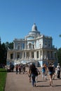 Saint-Petersburg, Russia - June 03, 2016: Sliding Hill Pavilion in Oranienbaum