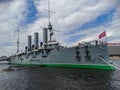 Aurora protected cruiser, Saint Petersburg, Russia Royalty Free Stock Photo