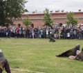 Saint Petersburg, Russia - 28 may 2016: battle of the Vikings. Historical reenactment and festival may 28, 2016, in Saint