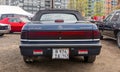 The third generation Chrysler LeBaron convertible 1989