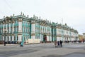 Winter Palace, Hermitage museum in Saint Petersburg, Russia.