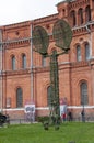 Saint Petersburg, Russia, Military History Museum of Artillery, Engineers and Communications. Outdoor. May 10, 2019