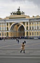 Saint Petersburg, Russia. View of Dvortsovaya Square