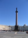 Saint Petersburg. Russia. Palace Square 29-06-2019. Royalty Free Stock Photo