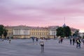 2020-05-09, Saint Petersburg, Russia, Palace Square, State Hermitage Museum