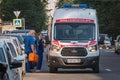 Saint Petersburg, Russia: a resuscitation ambulance