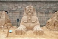 Saint-Petersburg. Russia. Sand Sphinx Royalty Free Stock Photo