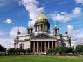 Saint Petersburg, Russia - 20.09.2019, St Isaac cathedral is the biggest christian orthodox church in the world