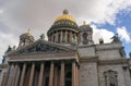 Saint Petersburg. Russia. St. Isaac's Cathedral on a summer day. Cathedrals Of St. Petersburg. St. Isaac's Royalty Free Stock Photo