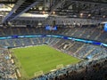 Saint-Petersburg Russia 03.08.2019 Staduim St Petersburg - arena of the FIFA World Cup 2018 and Europe Cup 2020 before match Zenit Royalty Free Stock Photo