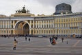 Saint Petersburg, Russia. View of Dvortsovaya Square