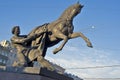 Horse tamers sculpture by Peter Klodt
