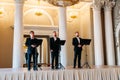 Saint Petersburg, Russia, 18.04.2019, vocal ensemble of the yusupovsky palace Royalty Free Stock Photo