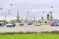 Saint Petersburg. Trinity Bridge and the Suvorov Square