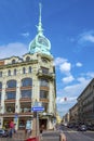 Saint Petersburg, view of Gorokhovaya street from the Red bridge