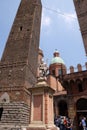 Saint Petronius, Saint Bartholomew church in Bologna Royalty Free Stock Photo