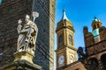 Saint Petronius statue in Bologna Royalty Free Stock Photo