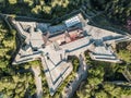 Aerial view of Saint Philip Fortress in Setubal, Portugal