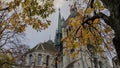 Saint-Pierre cathedral in Geneva, Switzerland, HDR Royalty Free Stock Photo