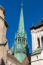 Saint Pierre Cathedral in Geneva, Switzerland Royalty Free Stock Photo