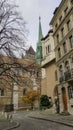 Saint-Pierre cathedral in Geneva, Switzerland Royalty Free Stock Photo