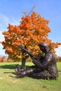 Felix Leclerc statue, Giant Metal Sculpture