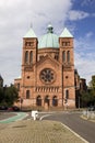 Saint-Pierre-le-Jeune Catholic church in Strasbourg Royalty Free Stock Photo