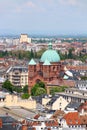 Saint-Pierre-le-Jeune catholic church, Strasbourg, France Royalty Free Stock Photo