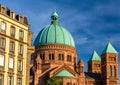 Saint-Pierre-le-Jeune church in Strasbourg - Alsace Royalty Free Stock Photo